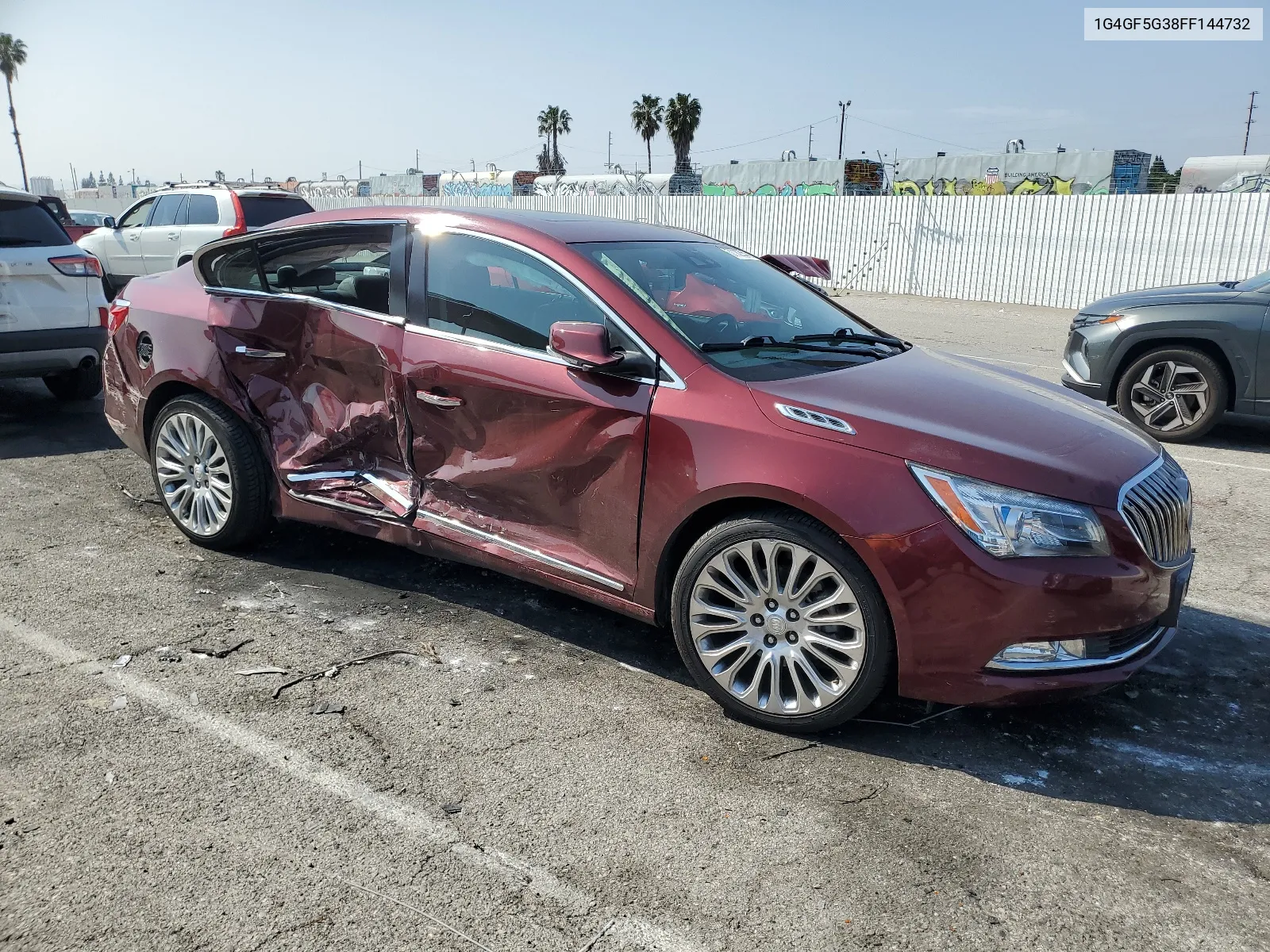 2015 Buick Lacrosse Premium VIN: 1G4GF5G38FF144732 Lot: 51182534