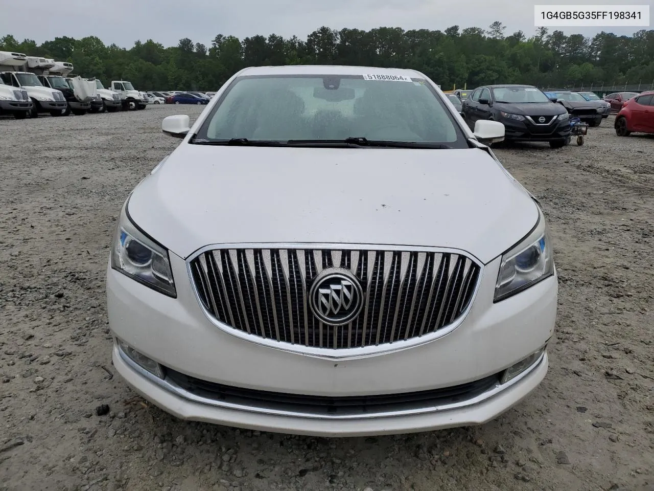 2015 Buick Lacrosse VIN: 1G4GB5G35FF198341 Lot: 51888064