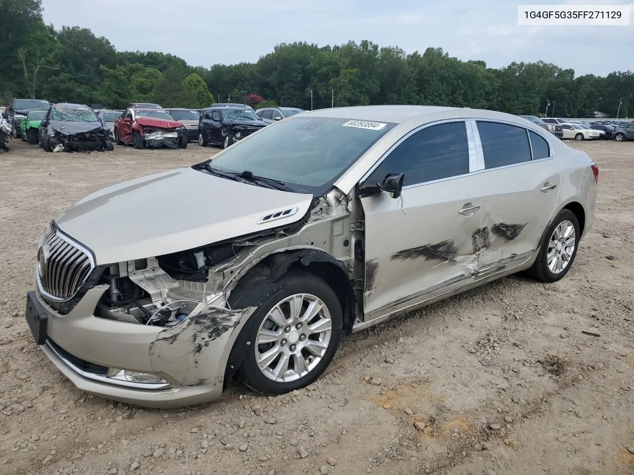 1G4GF5G35FF271129 2015 Buick Lacrosse Premium