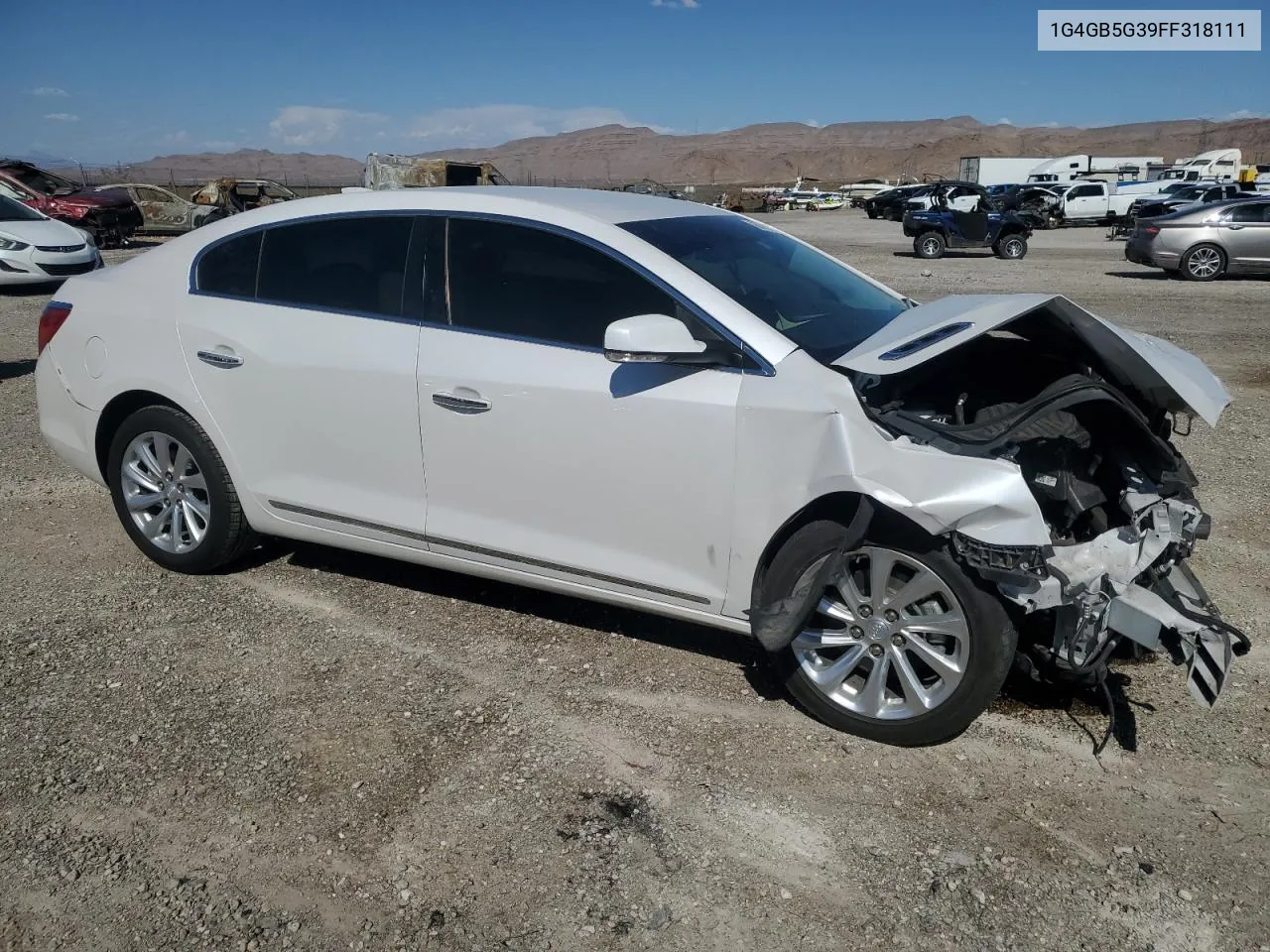 2015 Buick Lacrosse VIN: 1G4GB5G39FF318111 Lot: 66776214