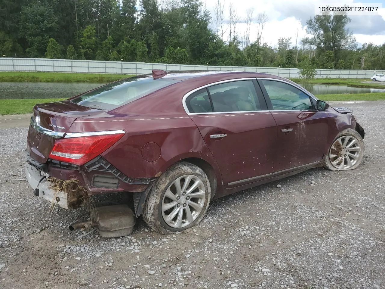 2015 Buick Lacrosse VIN: 1G4GB5G32FF224877 Lot: 68016354