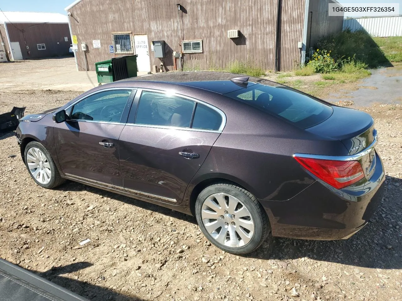 2015 Buick Lacrosse Premium VIN: 1G4GE5G3XFF326354 Lot: 69024964