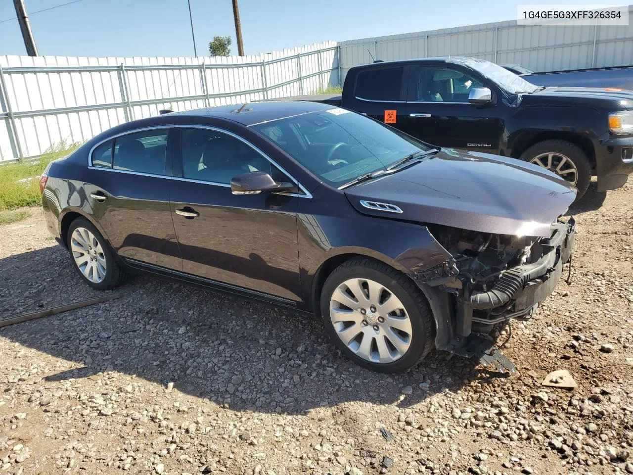 1G4GE5G3XFF326354 2015 Buick Lacrosse Premium