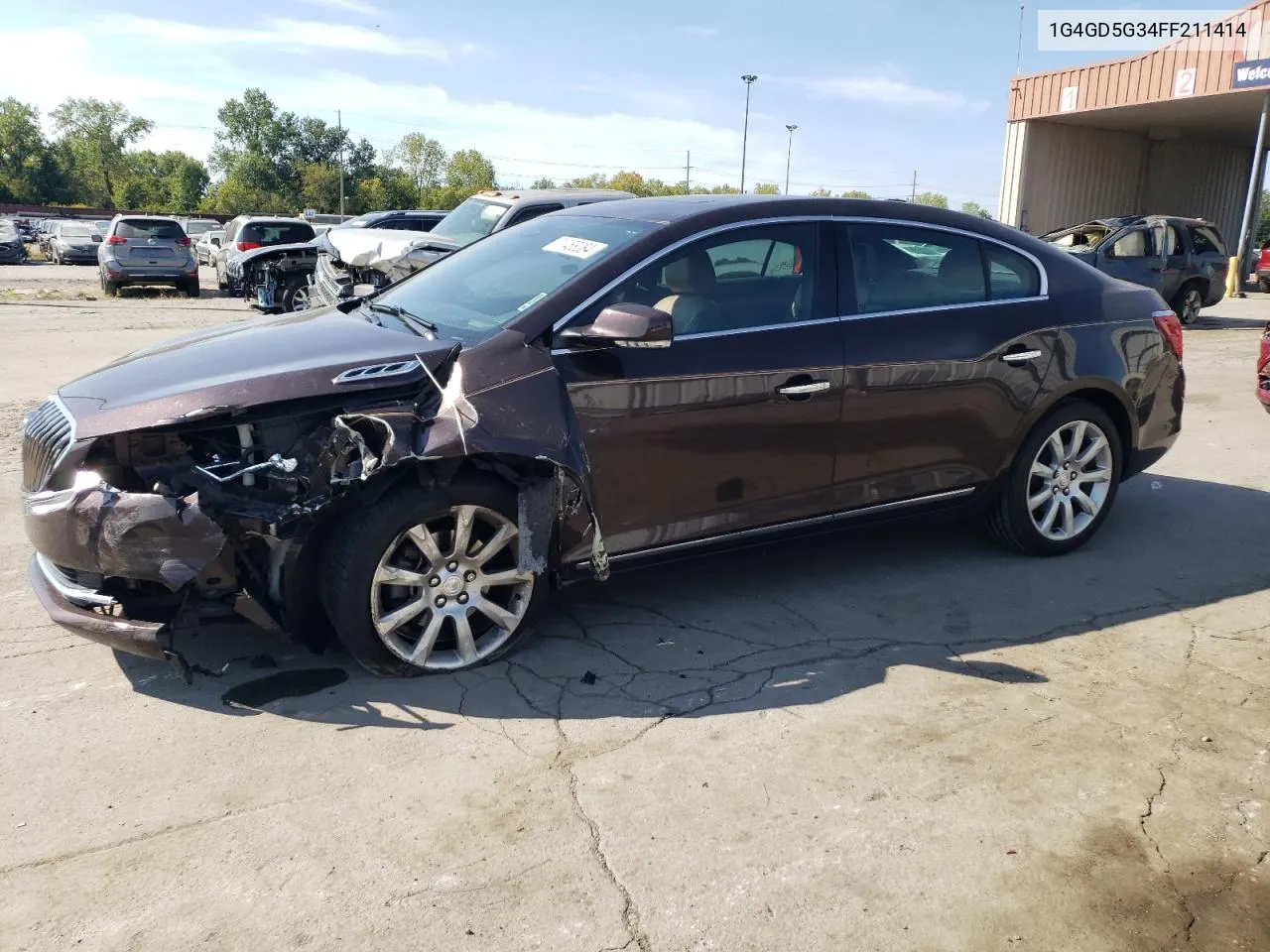 2015 Buick Lacrosse Premium VIN: 1G4GD5G34FF211414 Lot: 71458084