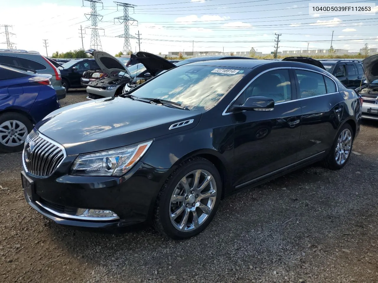 2015 Buick Lacrosse Premium VIN: 1G4GD5G39FF112653 Lot: 72718914