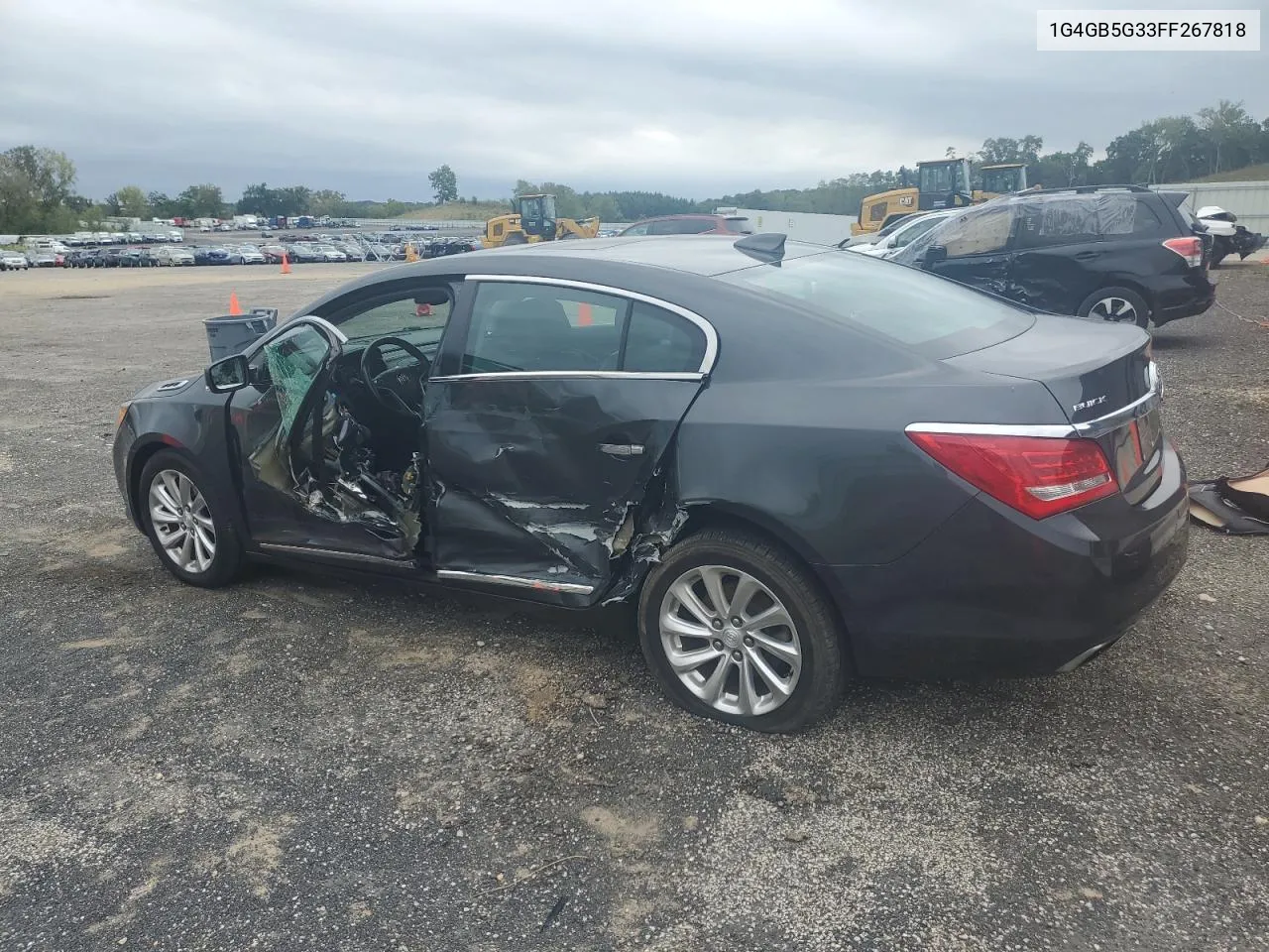 2015 Buick Lacrosse VIN: 1G4GB5G33FF267818 Lot: 72923614