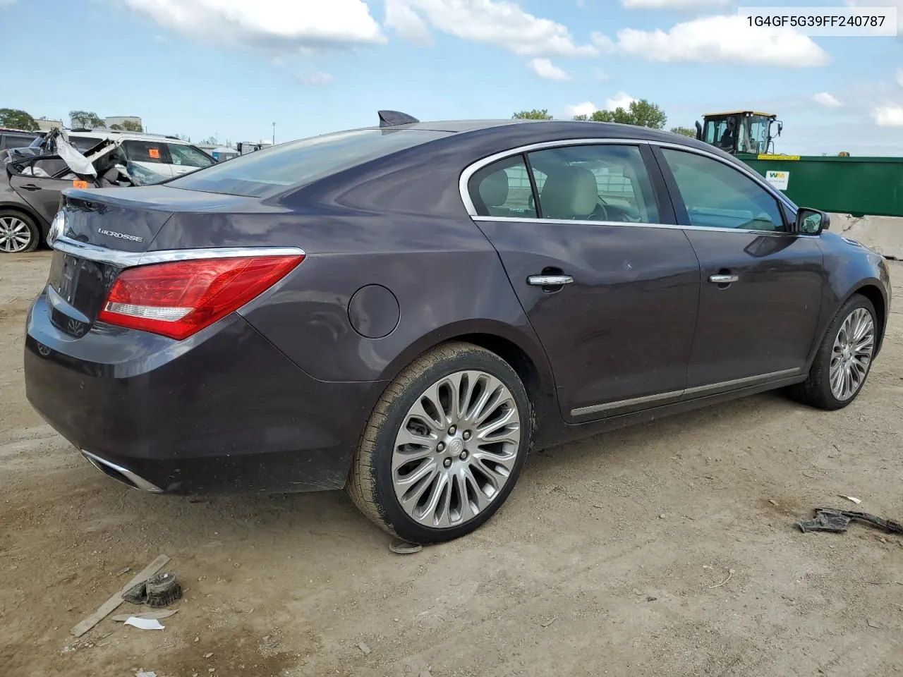 2015 Buick Lacrosse Premium VIN: 1G4GF5G39FF240787 Lot: 73100994