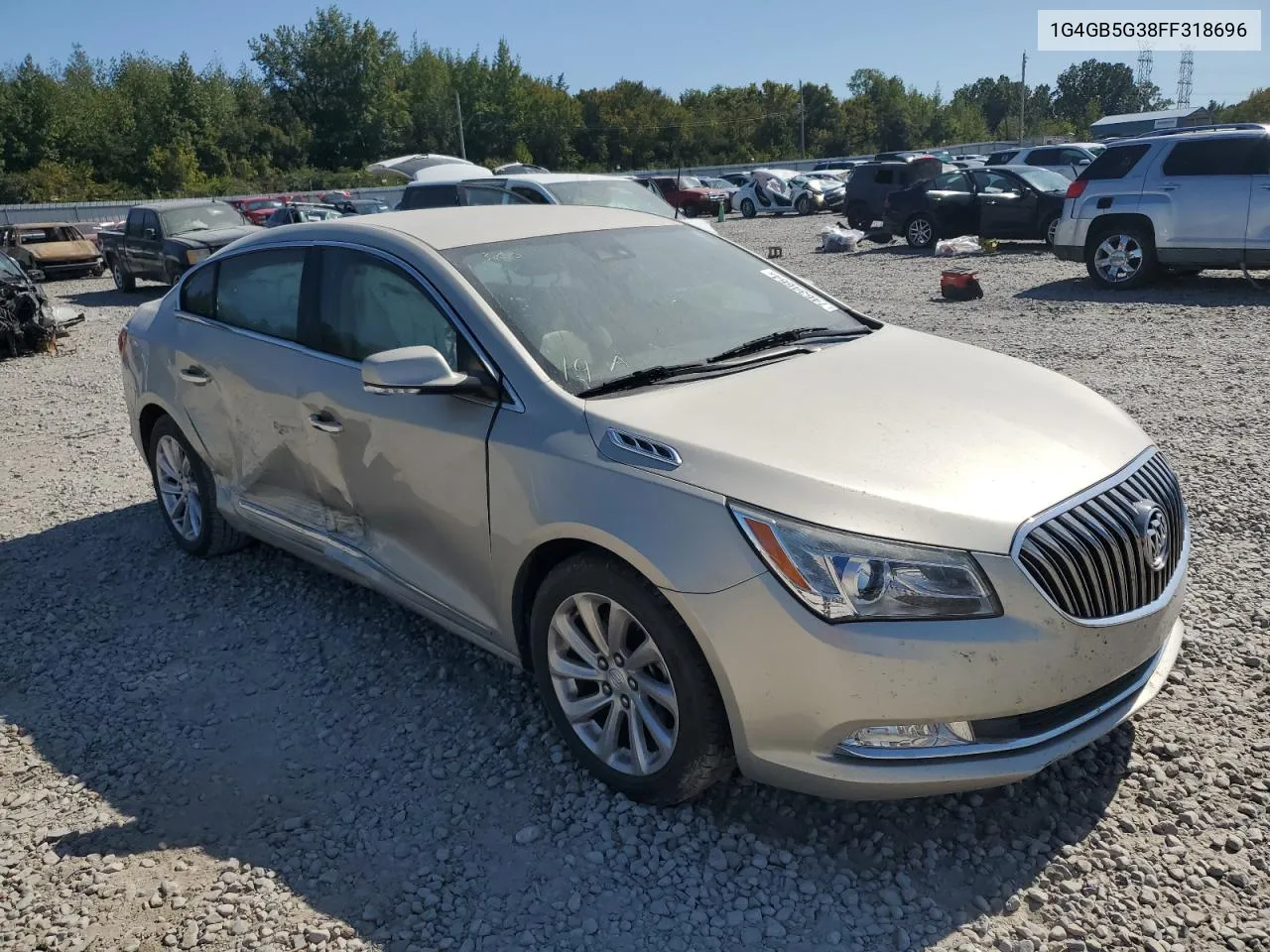 2015 Buick Lacrosse VIN: 1G4GB5G38FF318696 Lot: 74634664