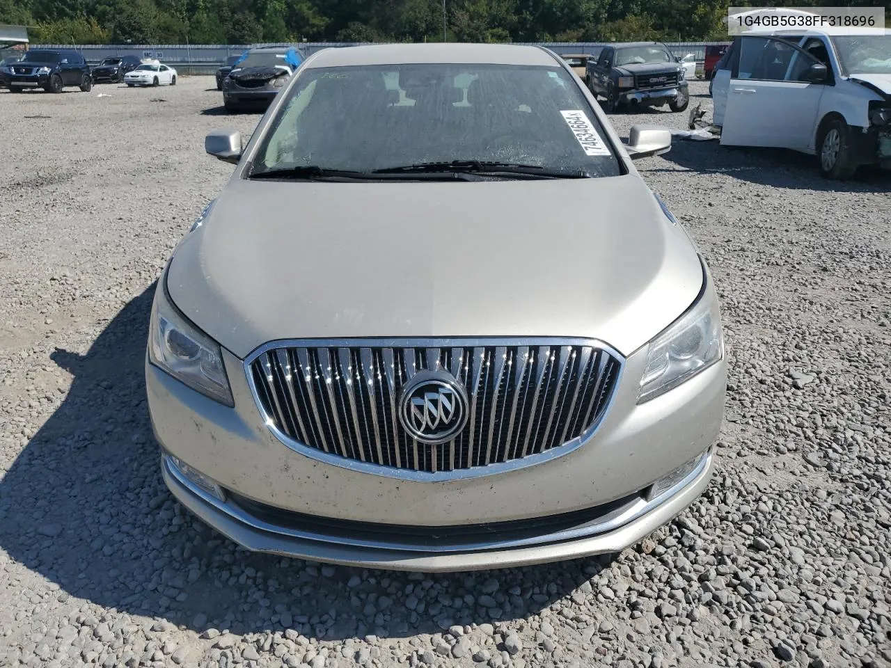 2015 Buick Lacrosse VIN: 1G4GB5G38FF318696 Lot: 74634664