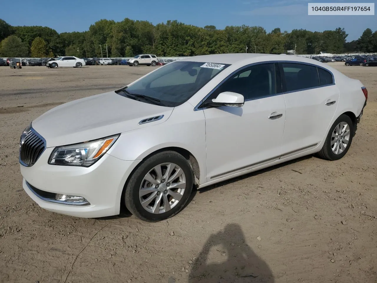 2015 Buick Lacrosse VIN: 1G4GB5GR4FF197654 Lot: 74950664