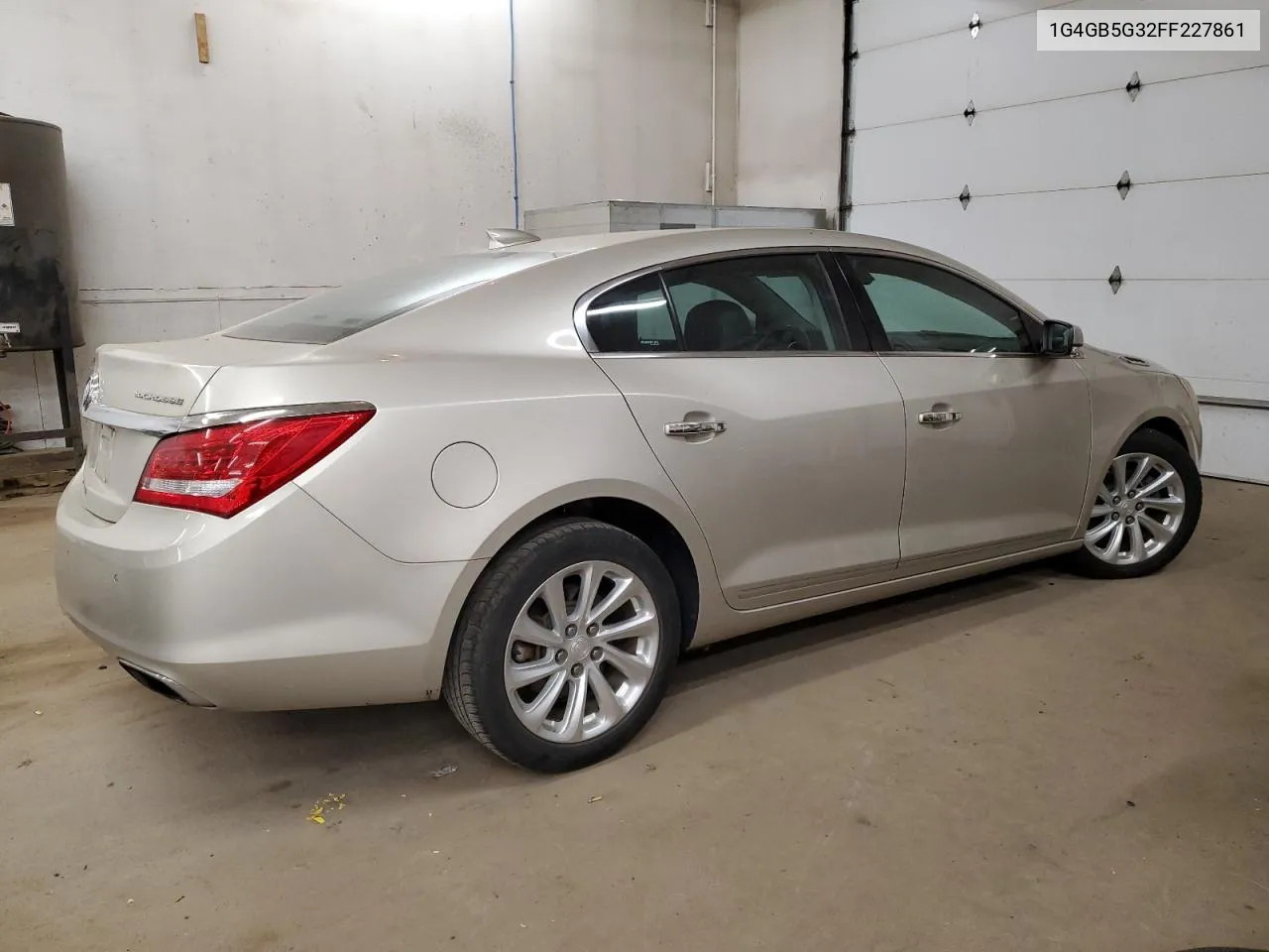 2015 Buick Lacrosse VIN: 1G4GB5G32FF227861 Lot: 75161064