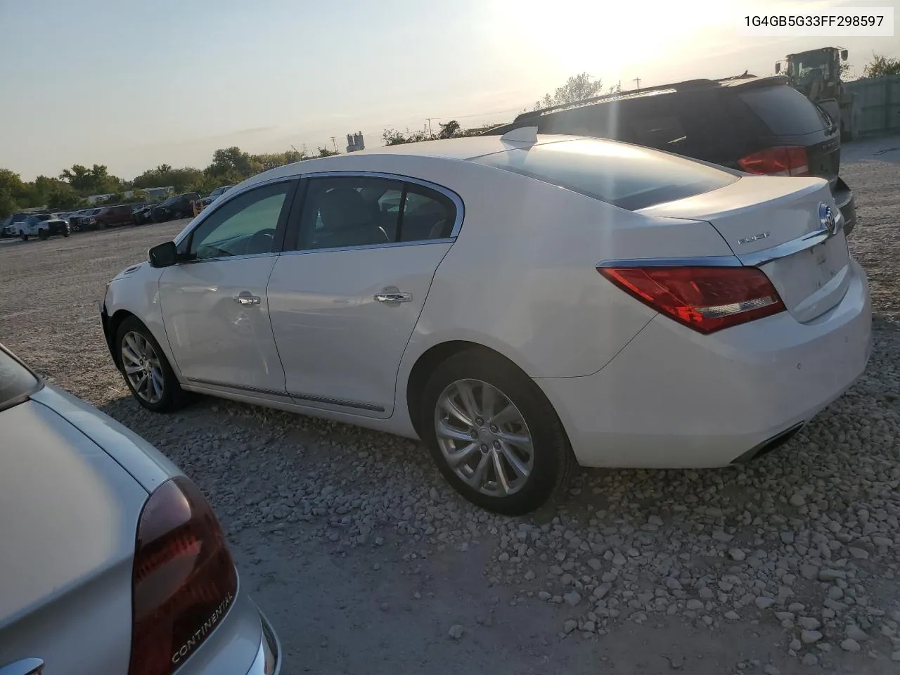 1G4GB5G33FF298597 2015 Buick Lacrosse