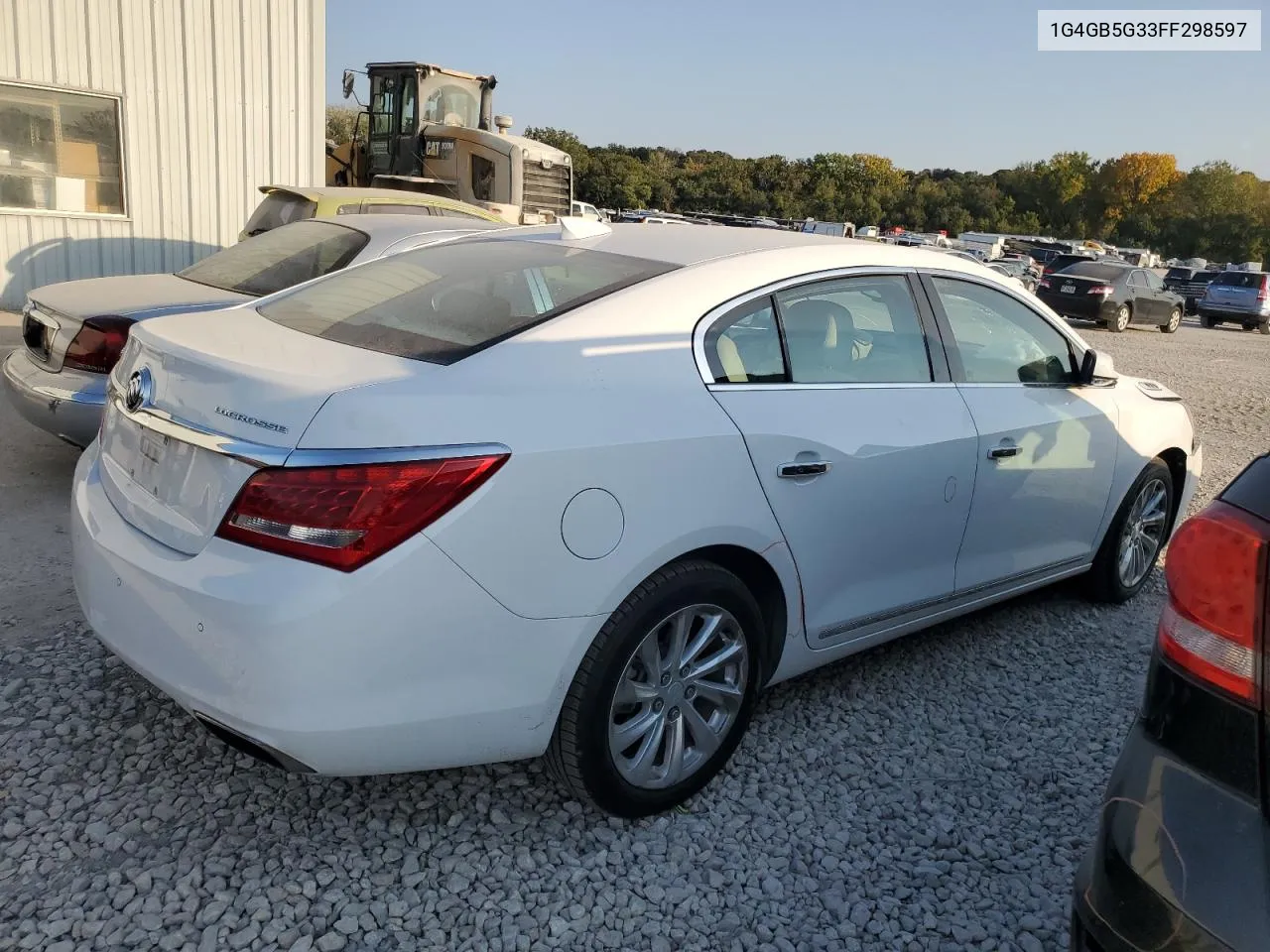 2015 Buick Lacrosse VIN: 1G4GB5G33FF298597 Lot: 75481064