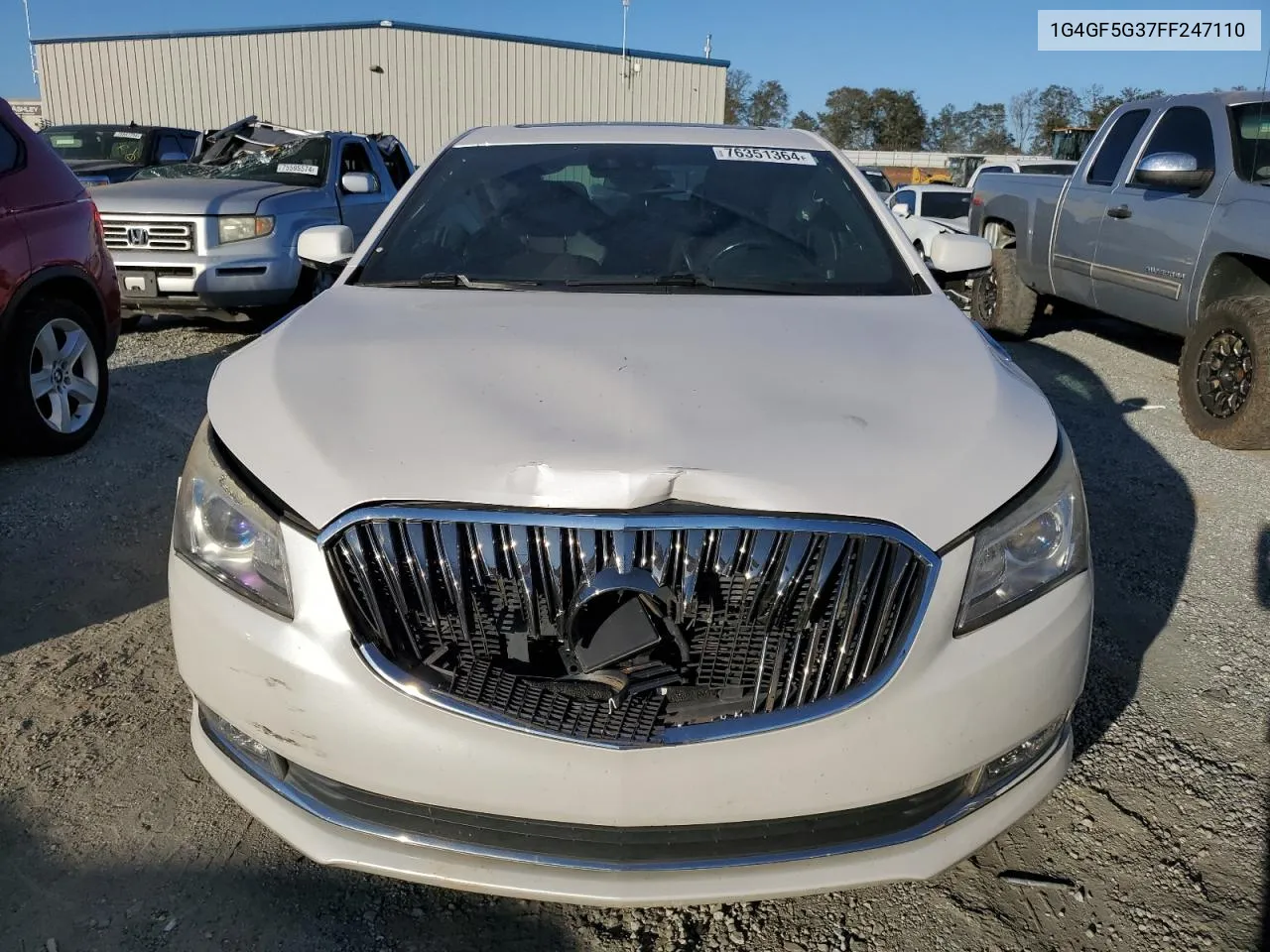 2015 Buick Lacrosse Premium VIN: 1G4GF5G37FF247110 Lot: 76351364