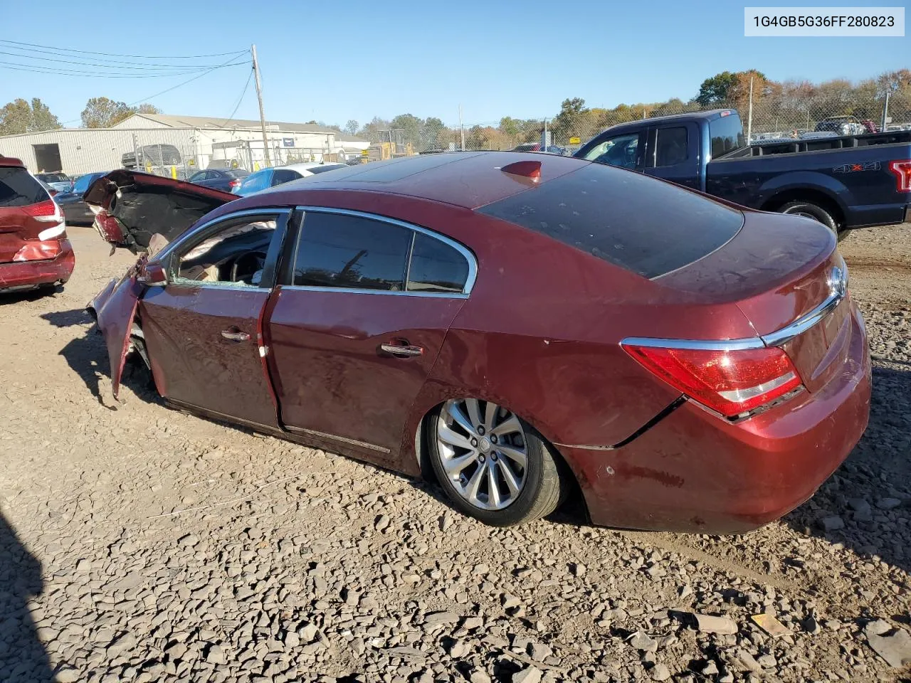 2015 Buick Lacrosse VIN: 1G4GB5G36FF280823 Lot: 76675874