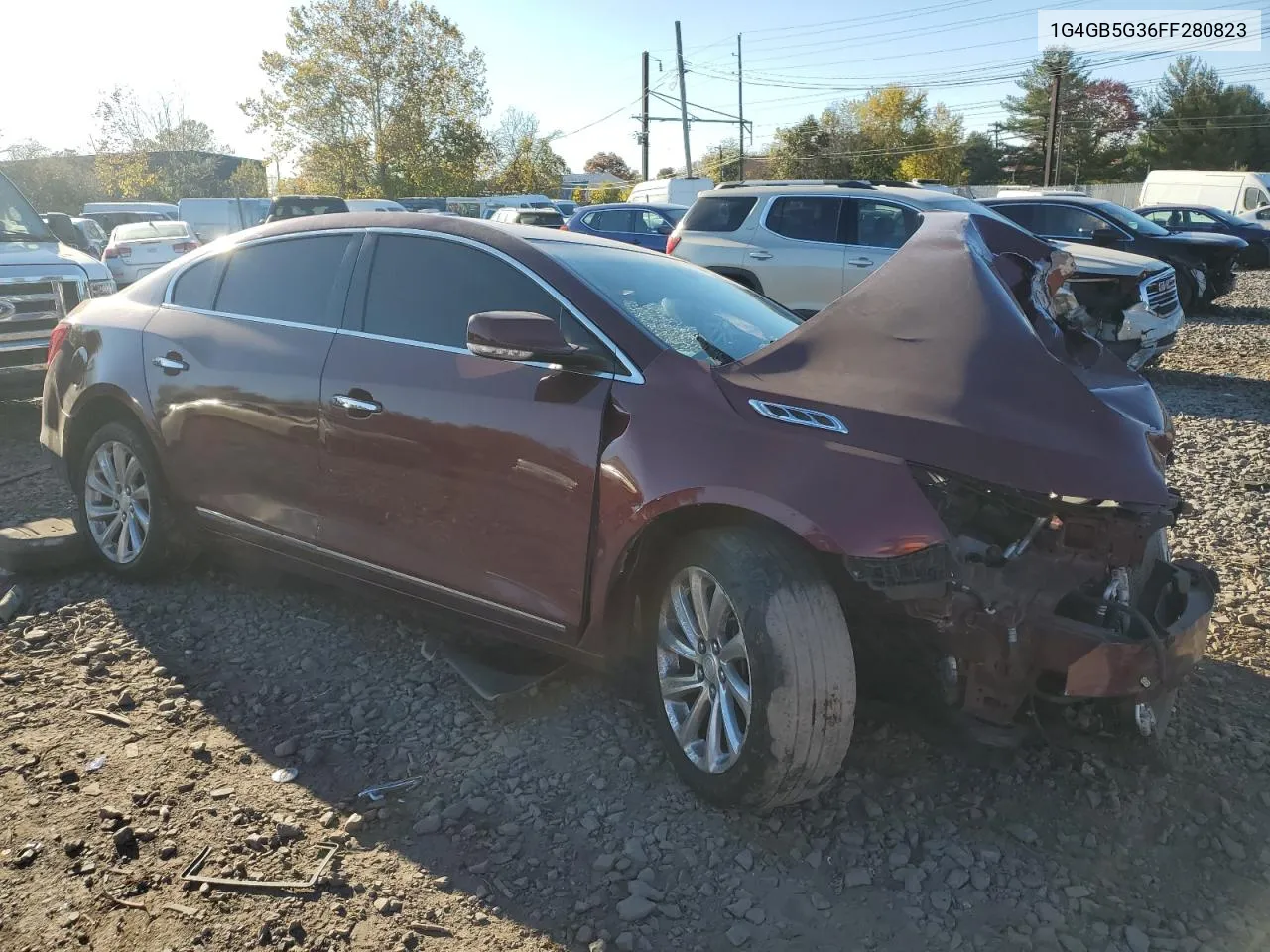 2015 Buick Lacrosse VIN: 1G4GB5G36FF280823 Lot: 76675874