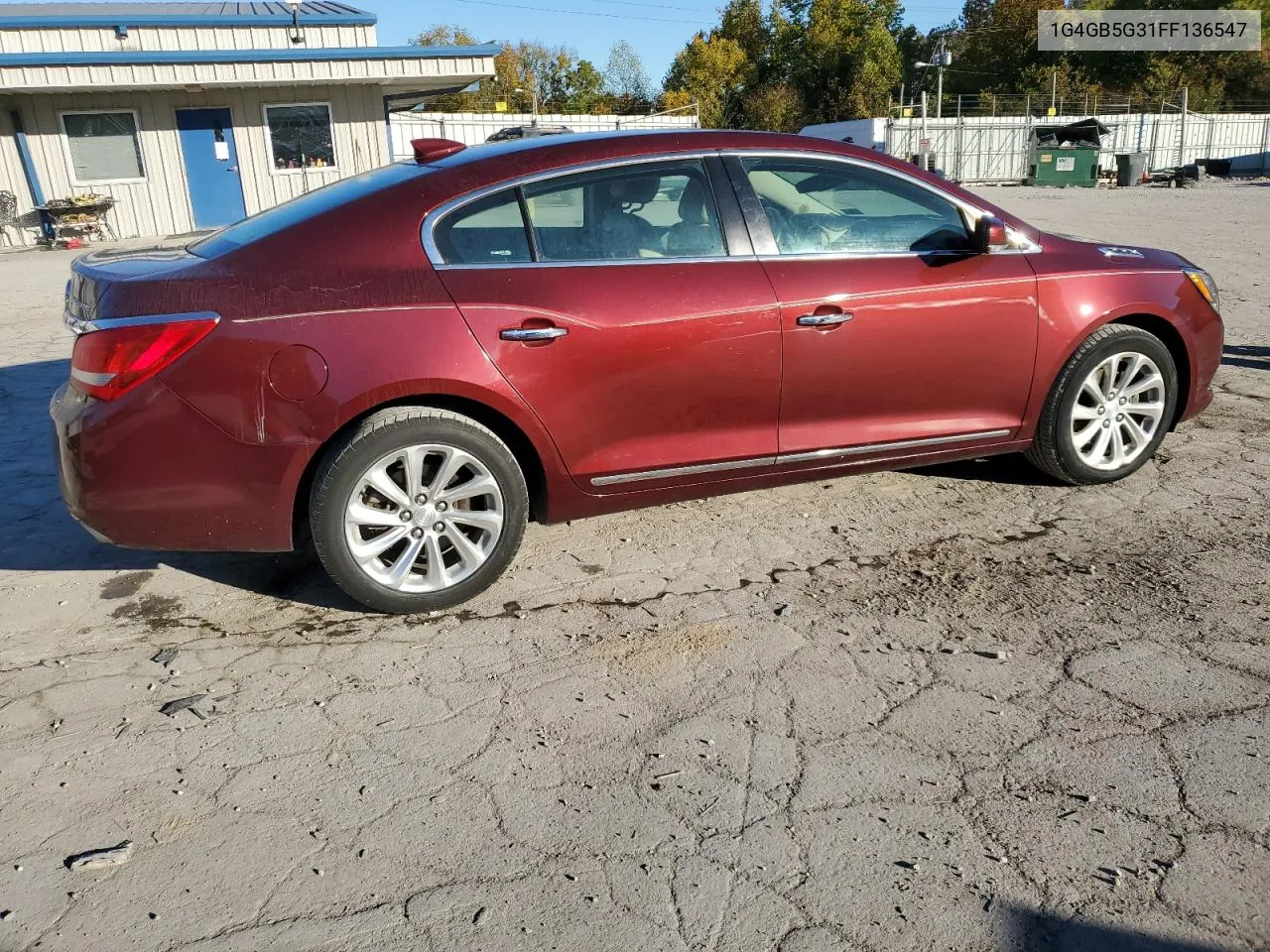 2015 Buick Lacrosse VIN: 1G4GB5G31FF136547 Lot: 76959214