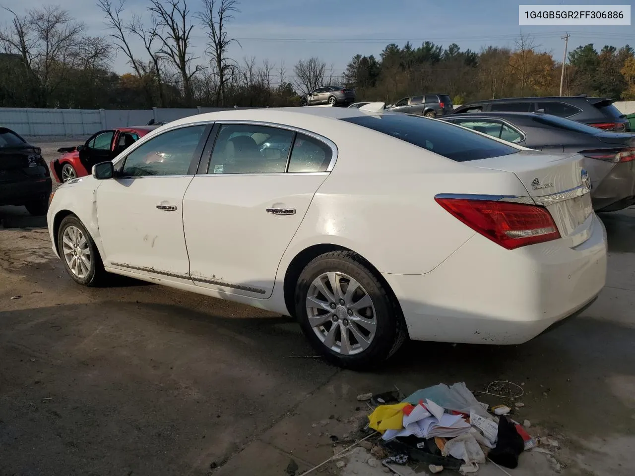 2015 Buick Lacrosse VIN: 1G4GB5GR2FF306886 Lot: 78033874