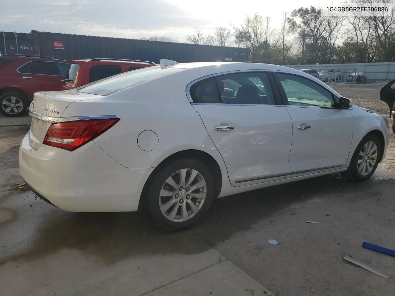 2015 Buick Lacrosse VIN: 1G4GB5GR2FF306886 Lot: 78033874