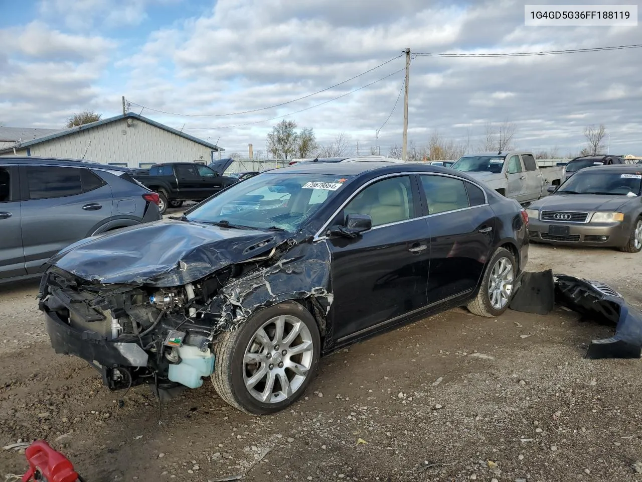 2015 Buick Lacrosse Premium VIN: 1G4GD5G36FF188119 Lot: 79679854