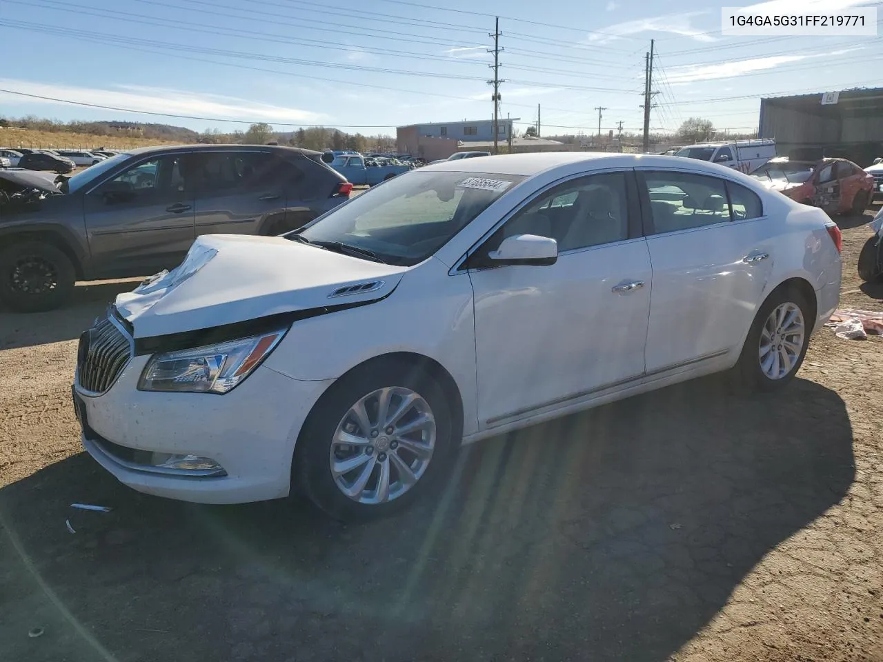 2015 Buick Lacrosse VIN: 1G4GA5G31FF219771 Lot: 81685644