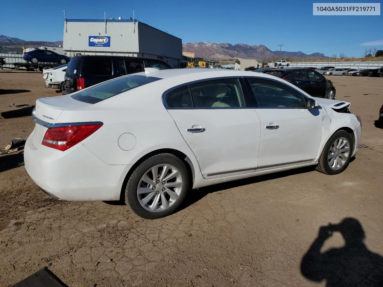 2015 Buick Lacrosse VIN: 1G4GA5G31FF219771 Lot: 81685644