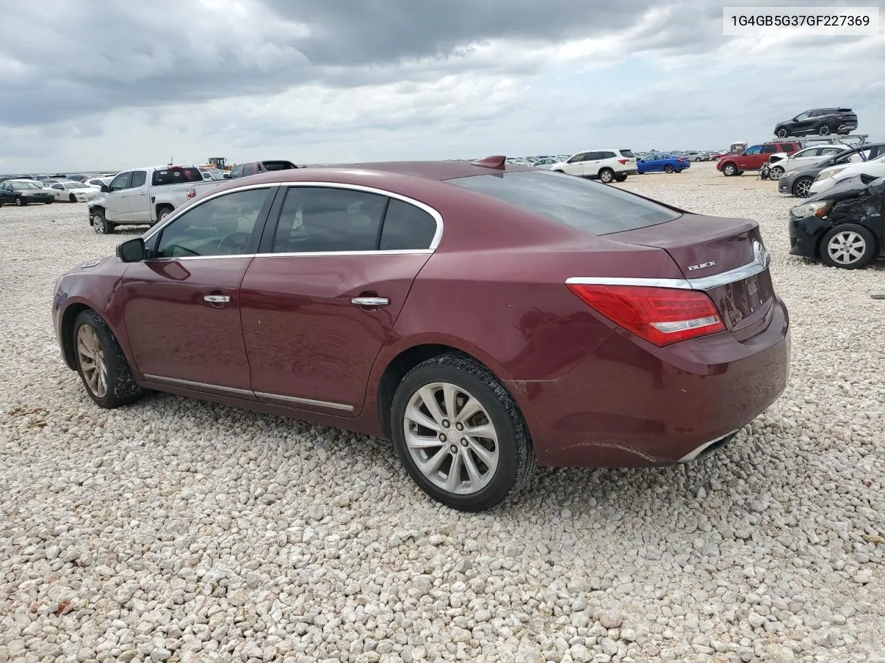 2016 Buick Lacrosse VIN: 1G4GB5G37GF227369 Lot: 64793084