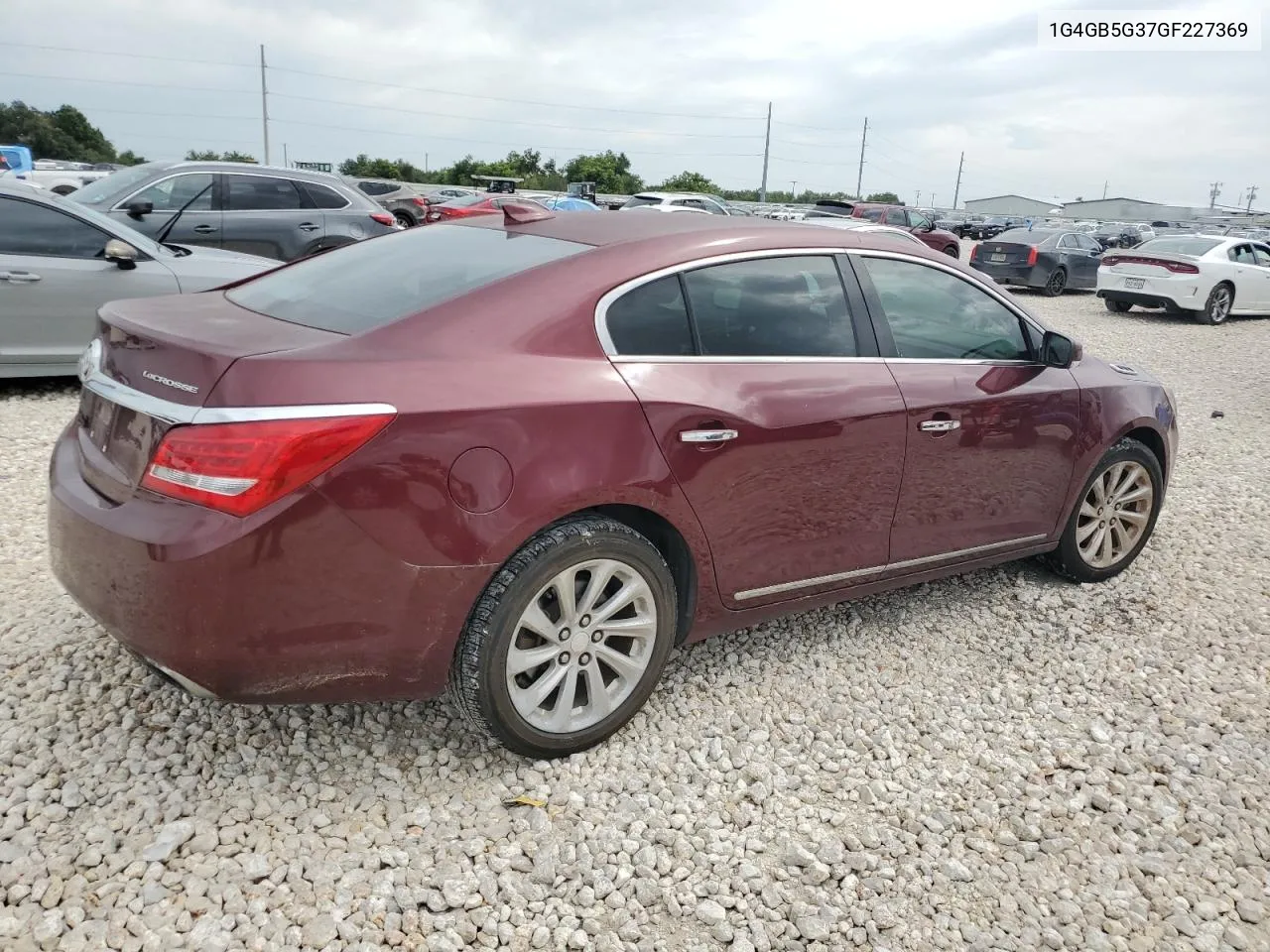 2016 Buick Lacrosse VIN: 1G4GB5G37GF227369 Lot: 64793084