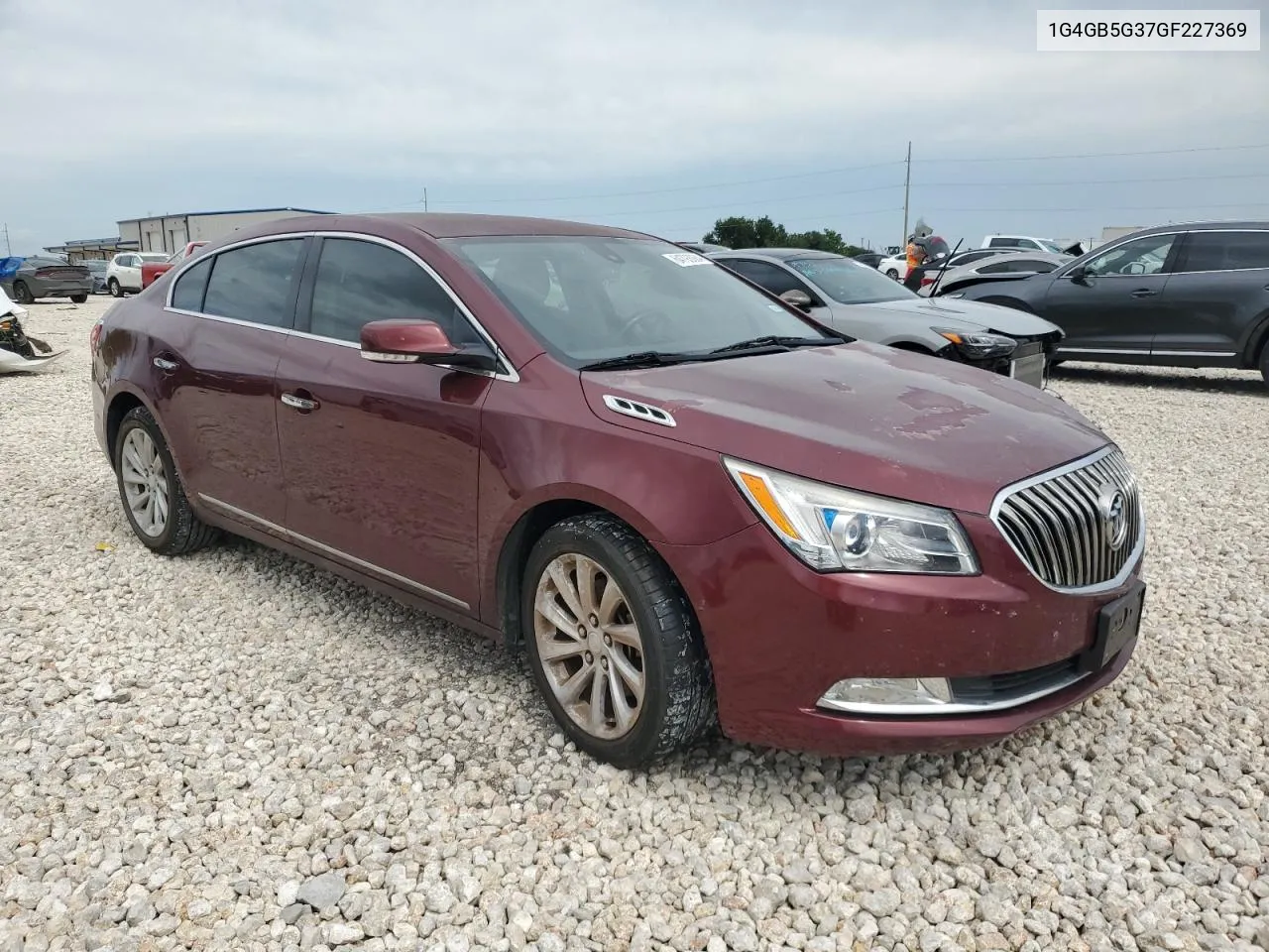 2016 Buick Lacrosse VIN: 1G4GB5G37GF227369 Lot: 64793084