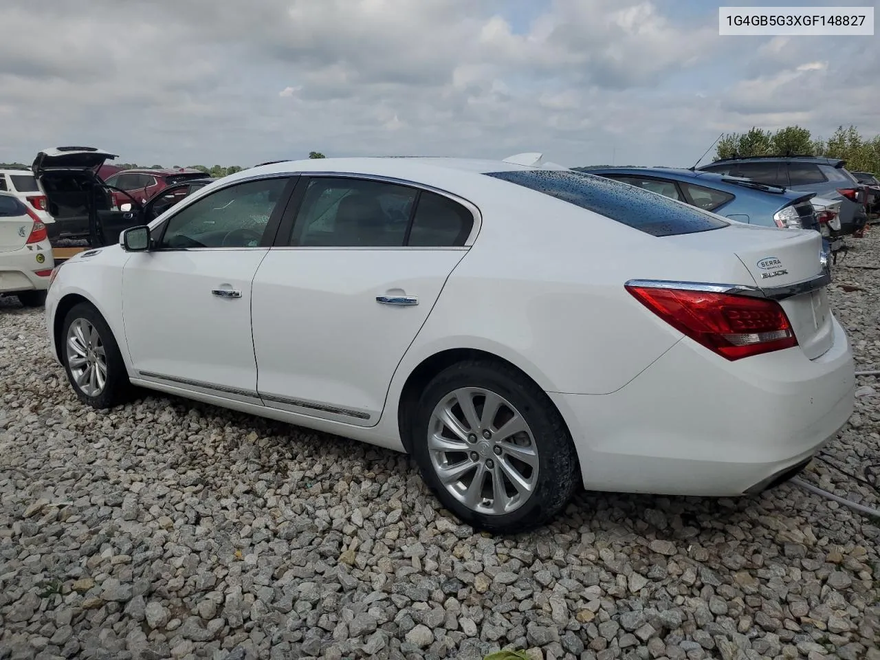 2016 Buick Lacrosse VIN: 1G4GB5G3XGF148827 Lot: 69076434