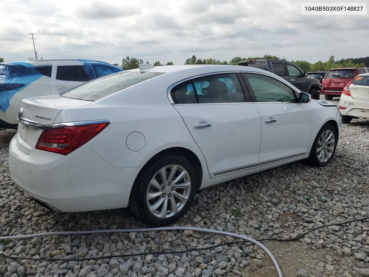 1G4GB5G3XGF148827 2016 Buick Lacrosse