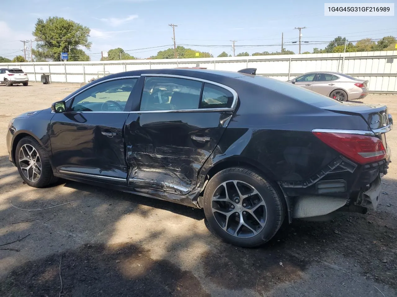 2016 Buick Lacrosse Sport Touring VIN: 1G4G45G31GF216989 Lot: 69091954