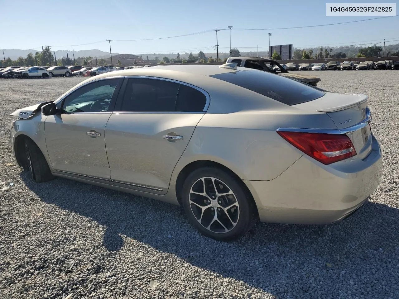 1G4G45G32GF242825 2016 Buick Lacrosse Sport Touring