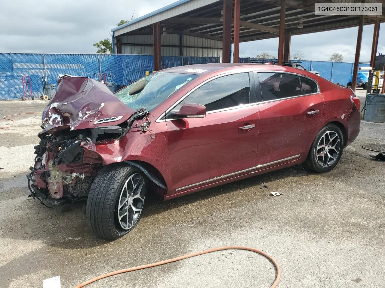 2016 Buick Lacrosse Sport Touring VIN: 1G4G45G31GF173061 Lot: 71797394