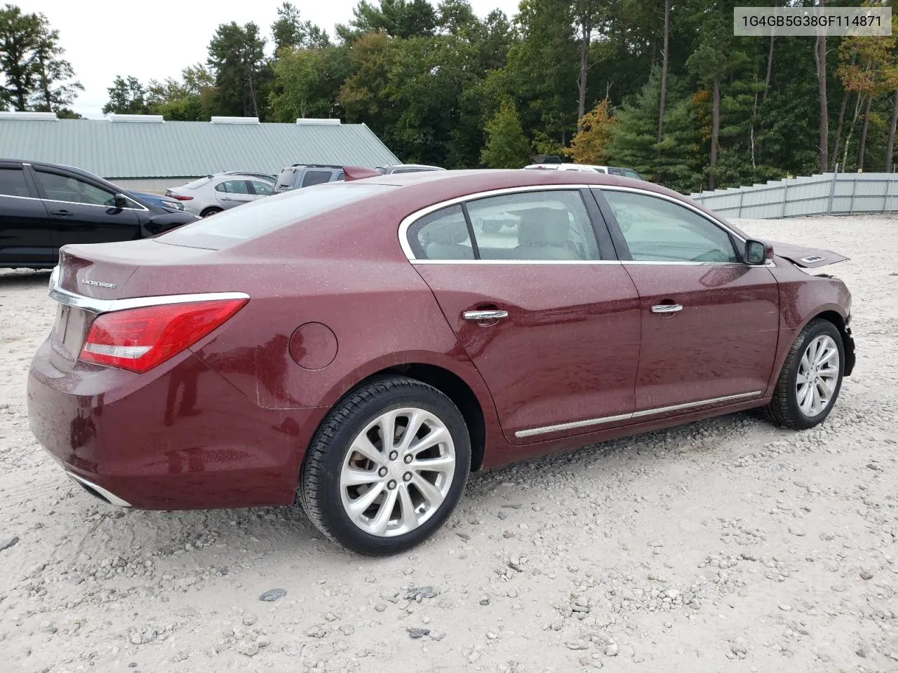 2016 Buick Lacrosse VIN: 1G4GB5G38GF114871 Lot: 71832084