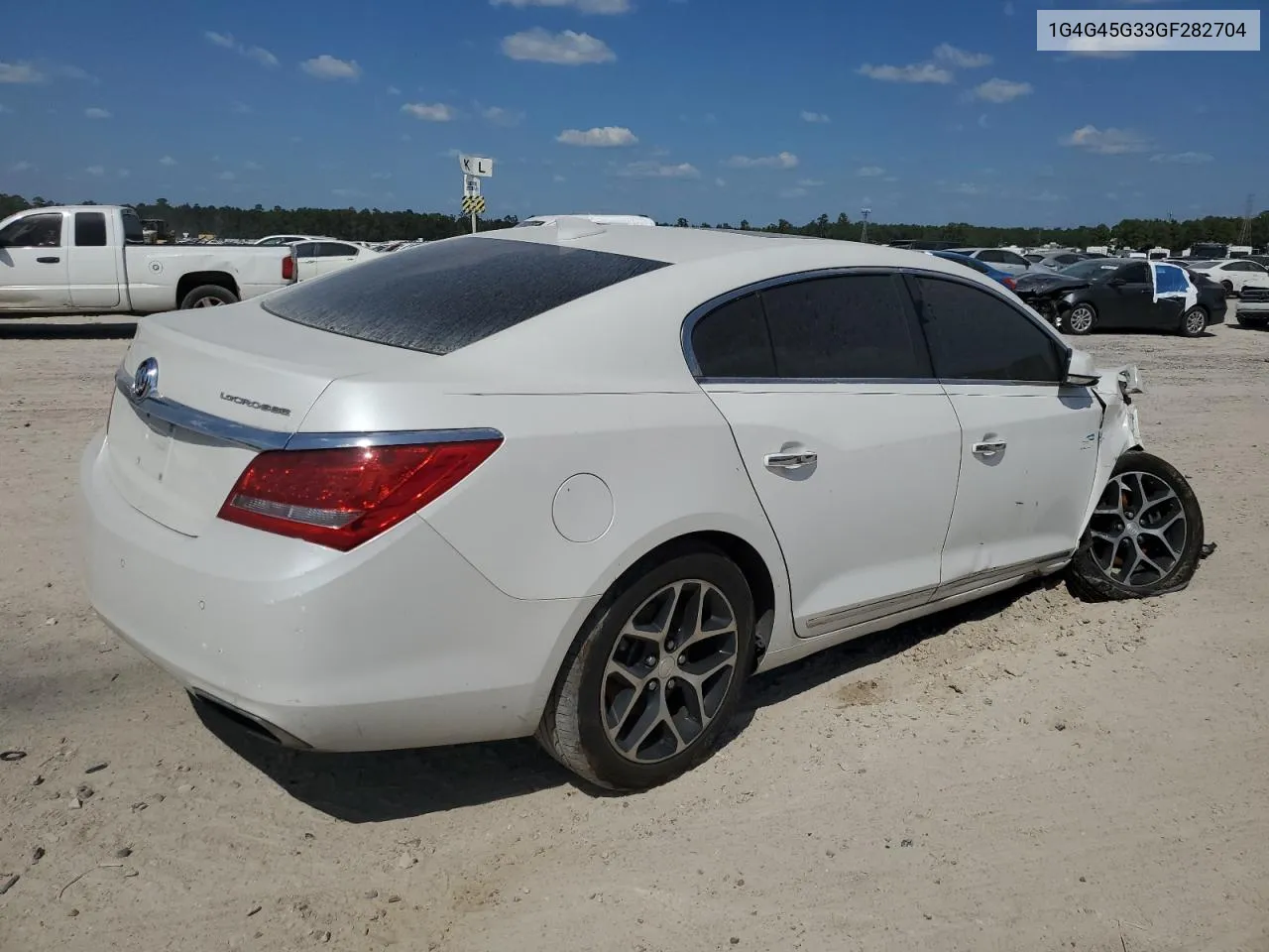 2016 Buick Lacrosse Sport Touring VIN: 1G4G45G33GF282704 Lot: 72803534