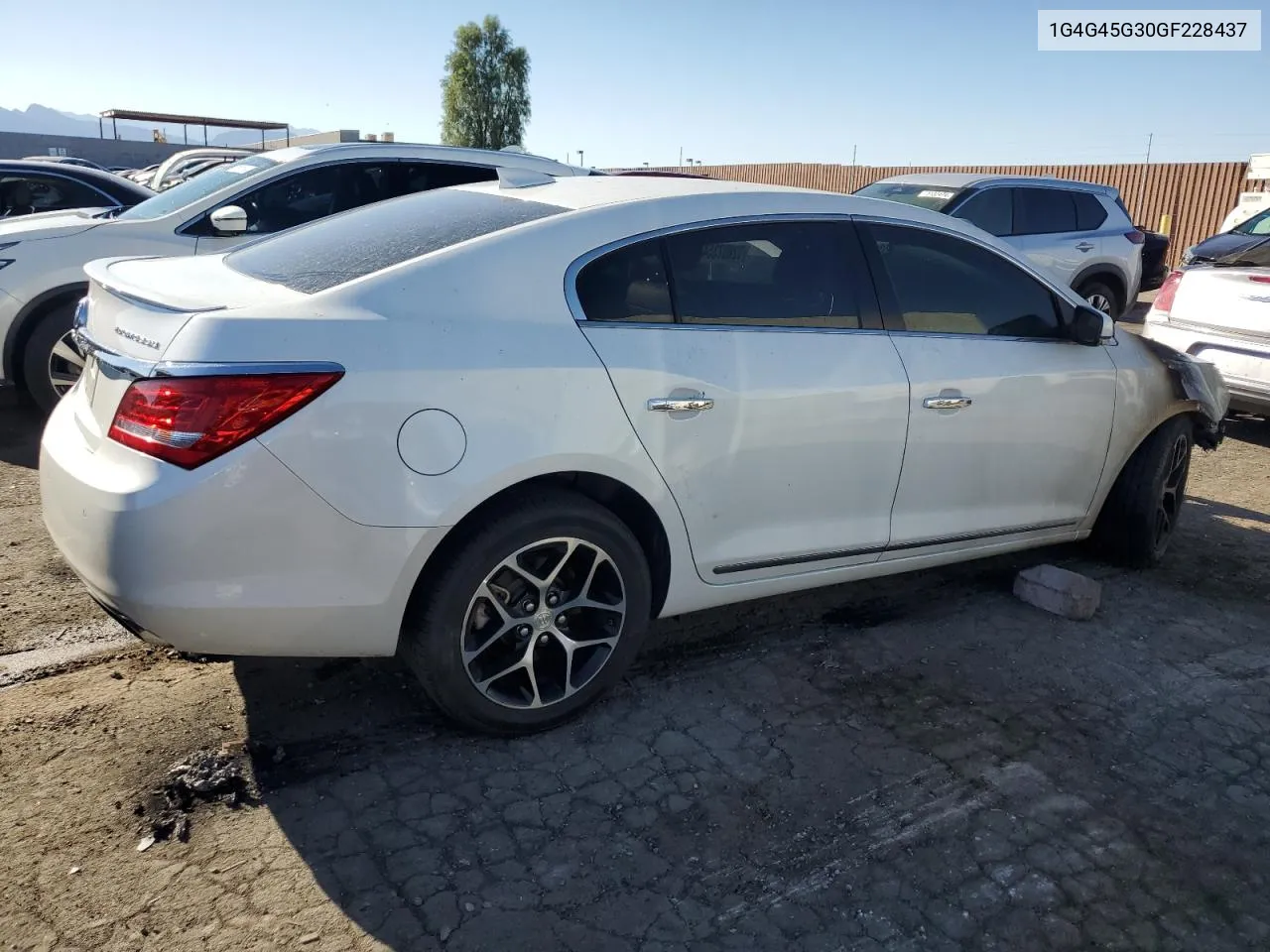 1G4G45G30GF228437 2016 Buick Lacrosse Sport Touring