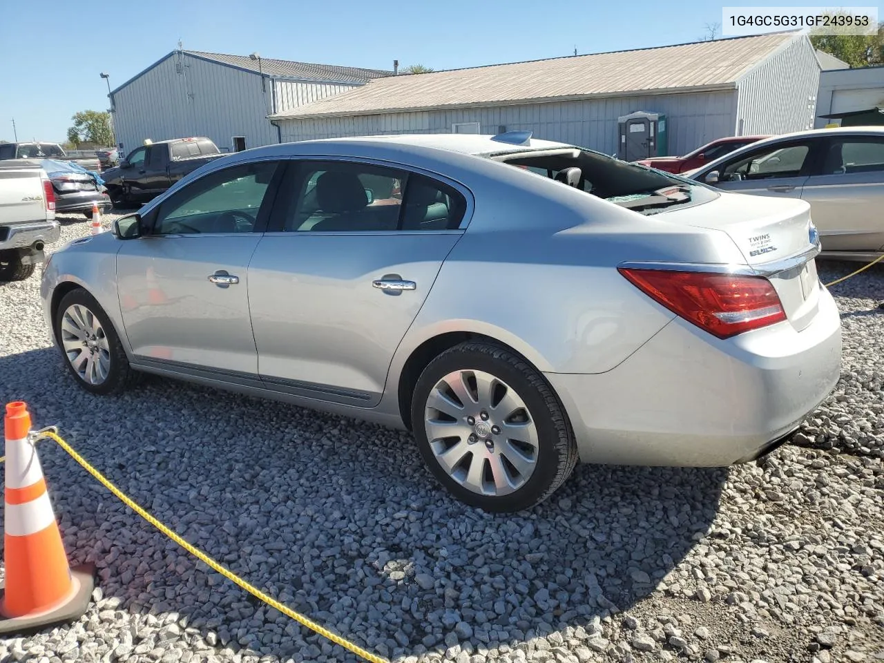 1G4GC5G31GF243953 2016 Buick Lacrosse