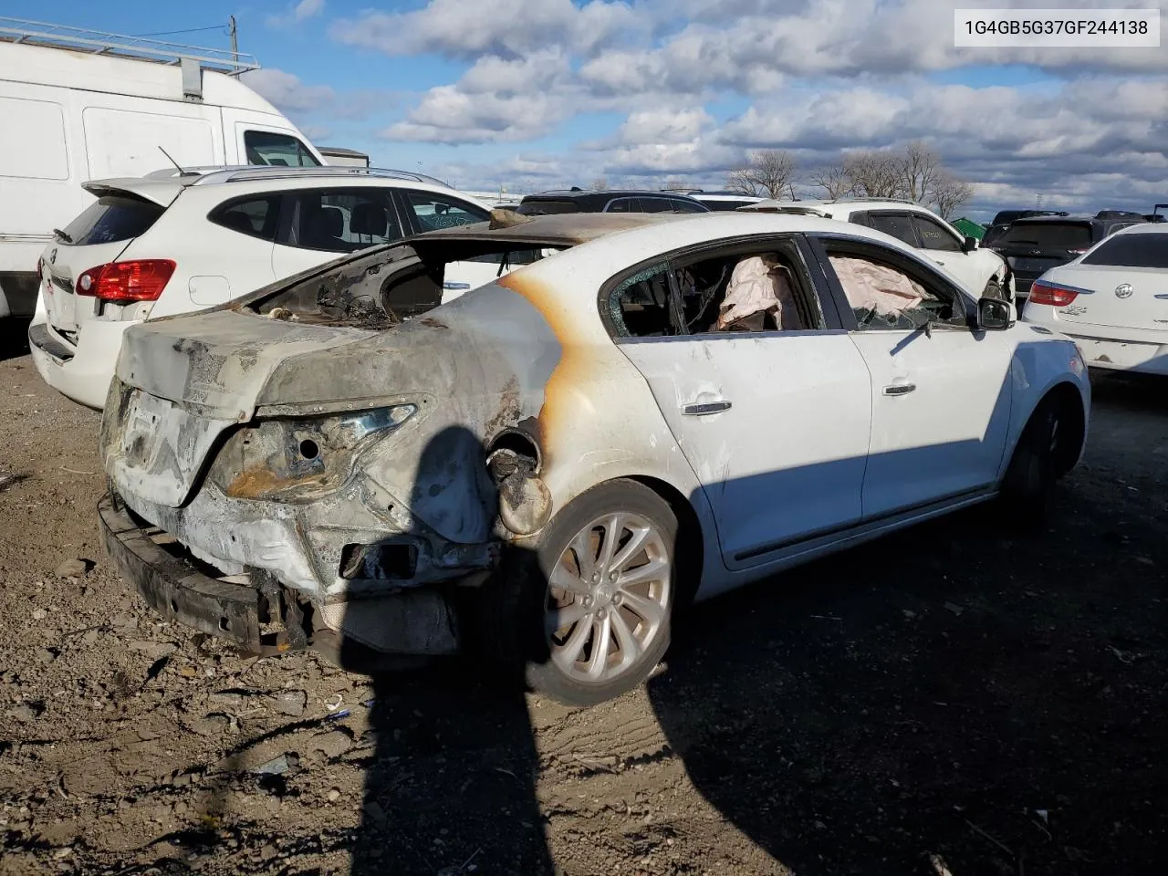 1G4GB5G37GF244138 2016 Buick Lacrosse