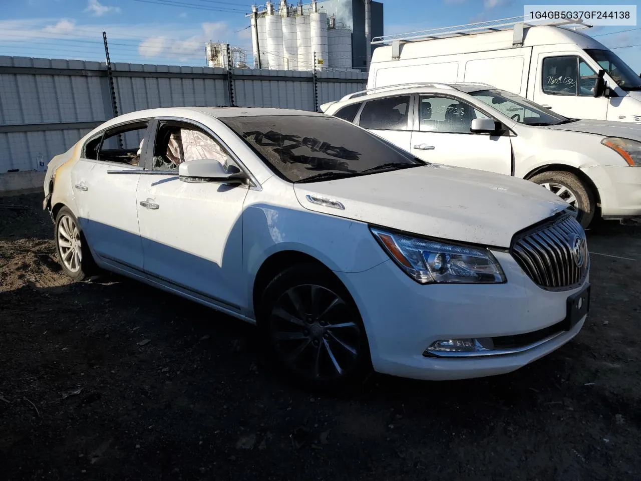 2016 Buick Lacrosse VIN: 1G4GB5G37GF244138 Lot: 77151313