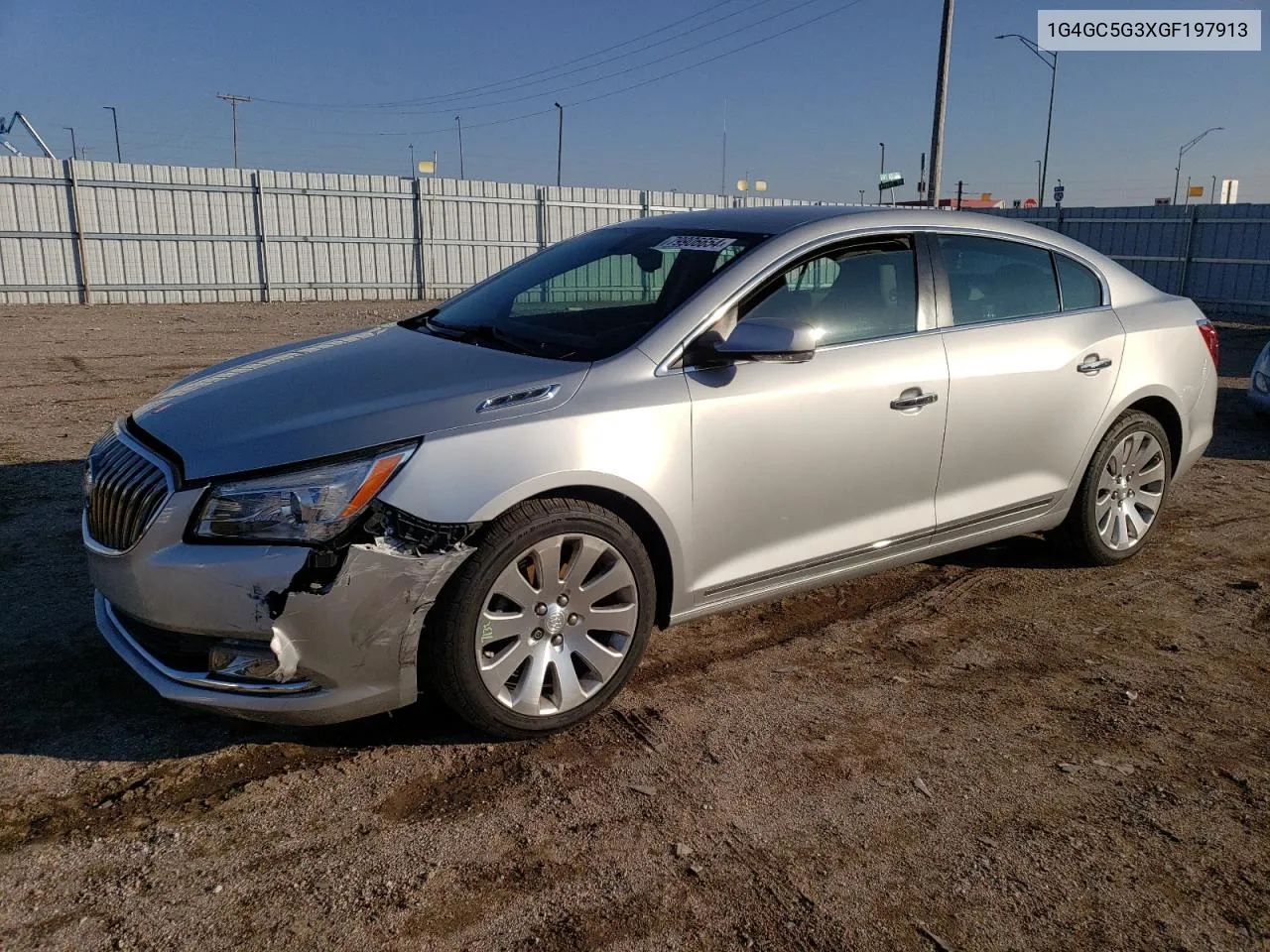 2016 Buick Lacrosse VIN: 1G4GC5G3XGF197913 Lot: 79906654