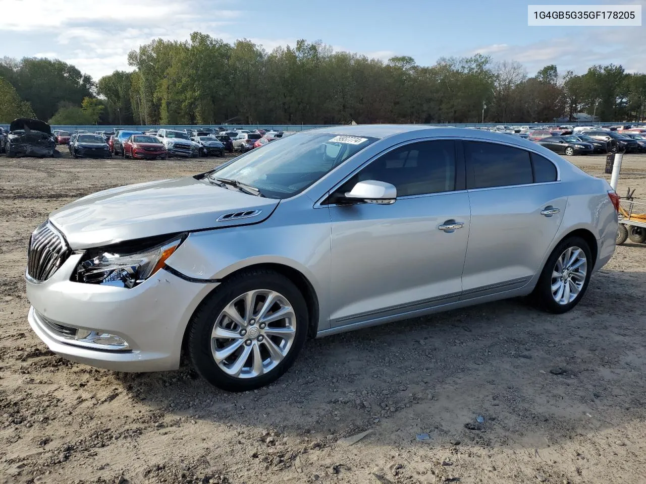 2016 Buick Lacrosse VIN: 1G4GB5G35GF178205 Lot: 79937774