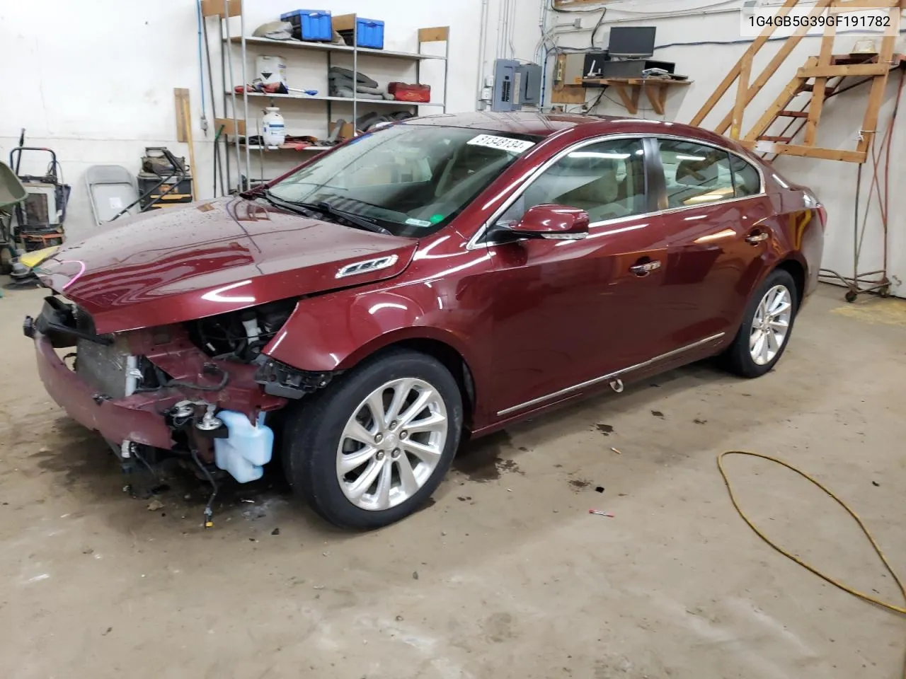 2016 Buick Lacrosse VIN: 1G4GB5G39GF191782 Lot: 81348134