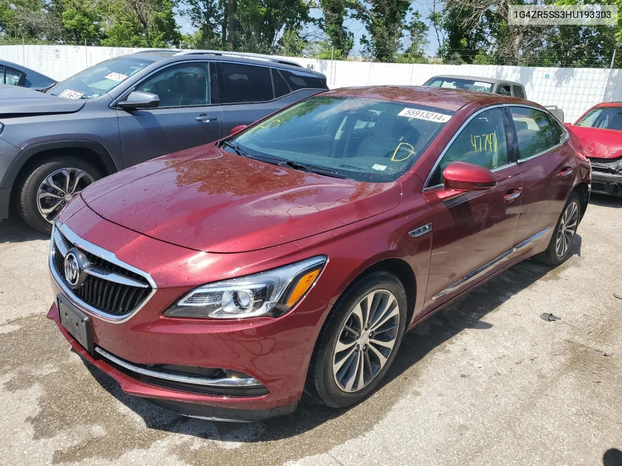 2017 Buick Lacrosse Premium VIN: 1G4ZR5SS3HU193303 Lot: 55913214