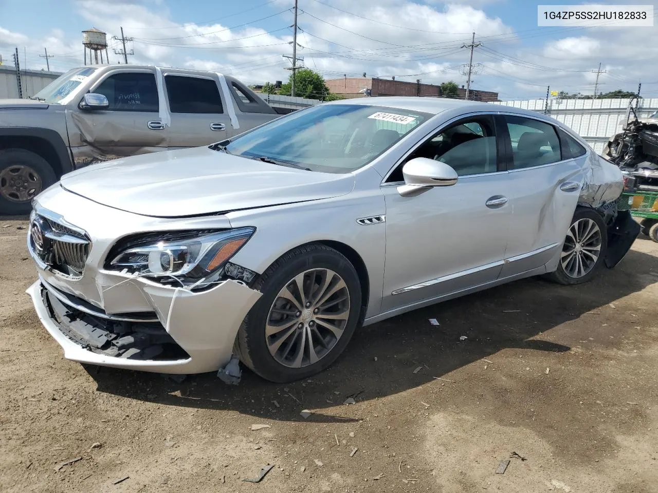 2017 Buick Lacrosse Essence VIN: 1G4ZP5SS2HU182833 Lot: 67411434