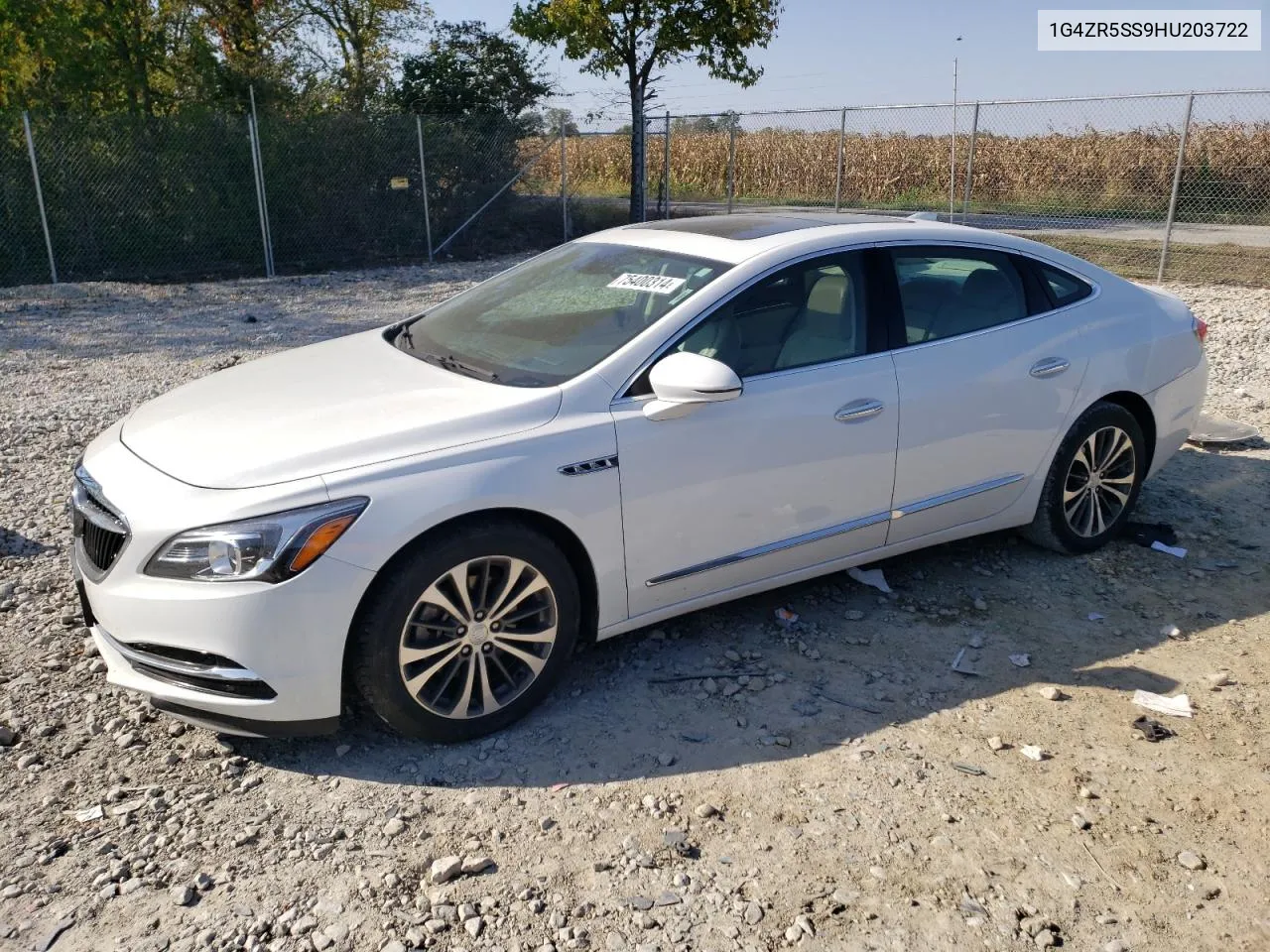 2017 Buick Lacrosse Premium VIN: 1G4ZR5SS9HU203722 Lot: 75400314