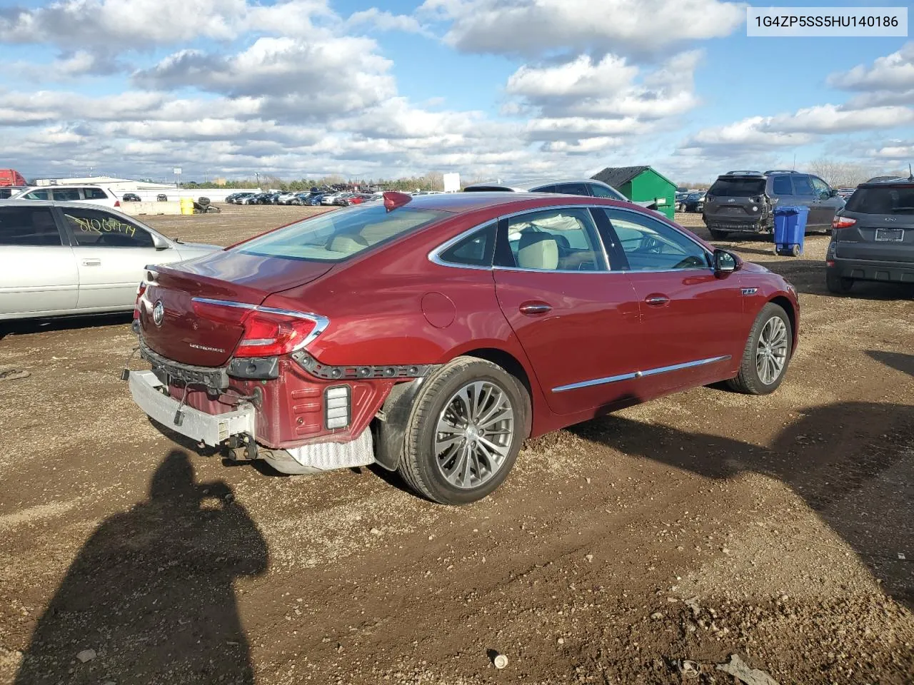 2017 Buick Lacrosse Essence VIN: 1G4ZP5SS5HU140186 Lot: 78927614