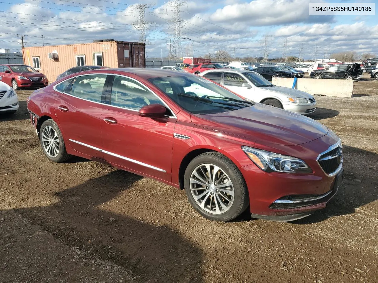 2017 Buick Lacrosse Essence VIN: 1G4ZP5SS5HU140186 Lot: 78927614