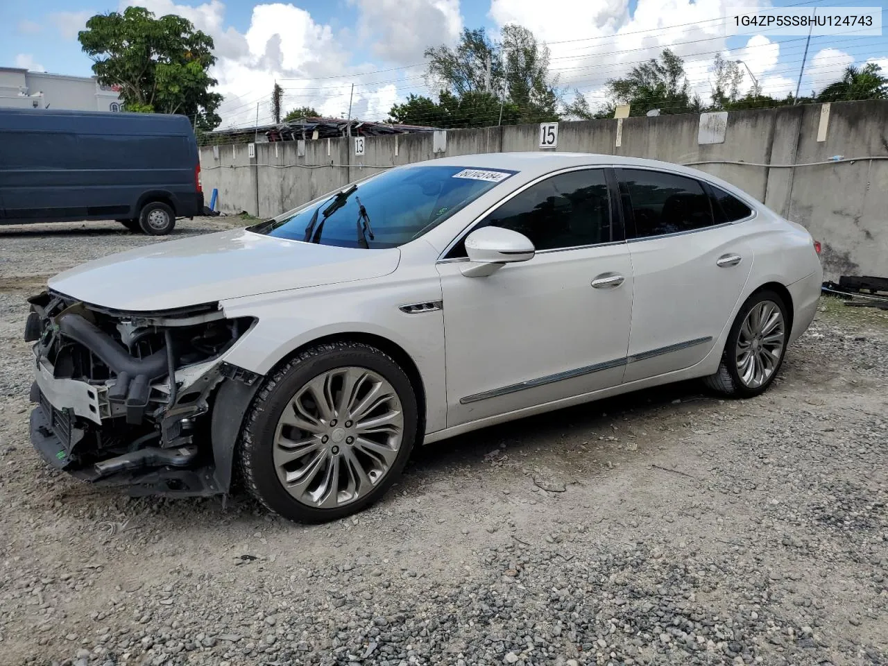 2017 Buick Lacrosse Essence VIN: 1G4ZP5SS8HU124743 Lot: 80105184