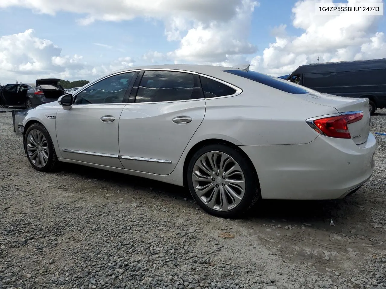 2017 Buick Lacrosse Essence VIN: 1G4ZP5SS8HU124743 Lot: 80105184